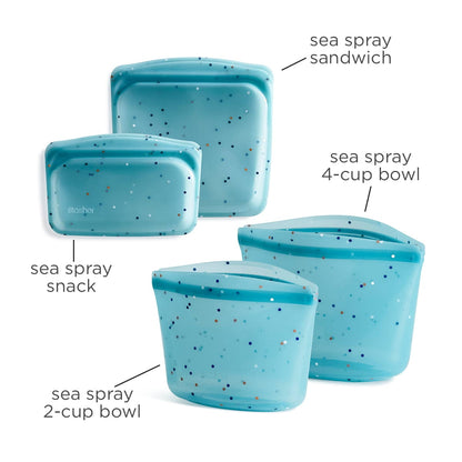 Sea Spray Dots 4-Pack