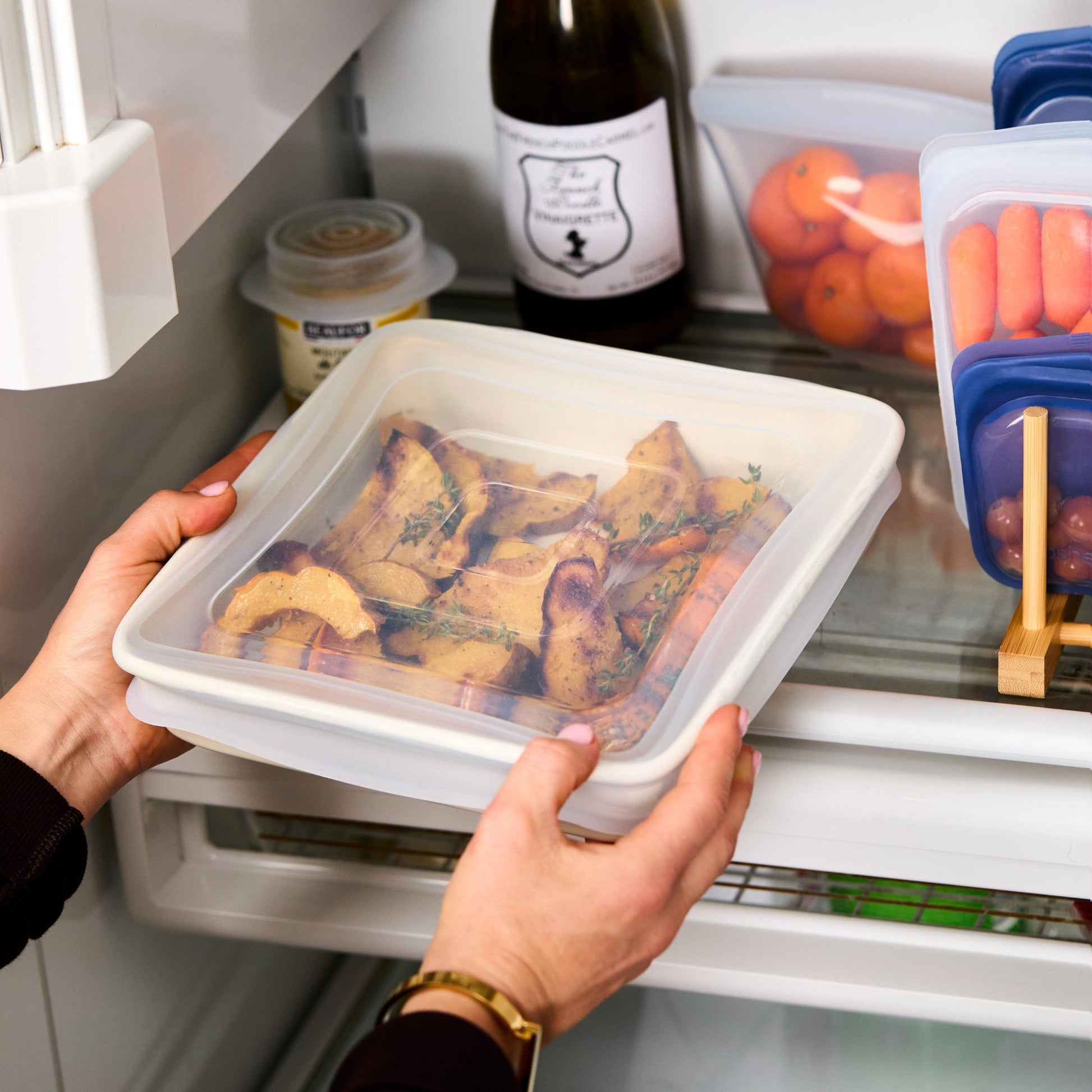 Rectangle Stretch Lids 2-Pack